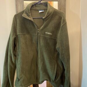 Columbia fleece zip up jacket